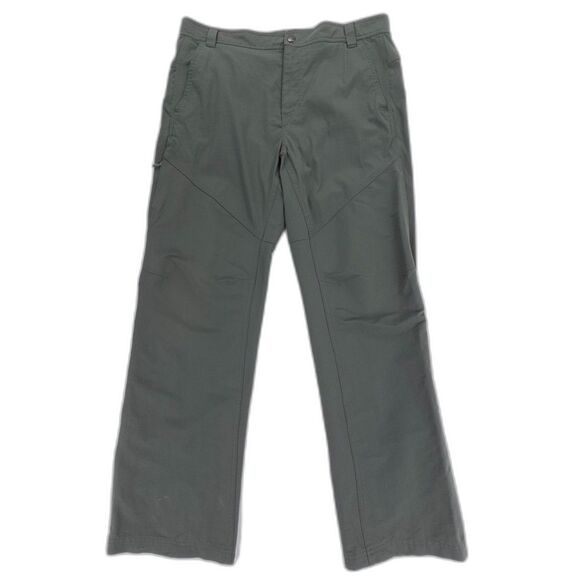COLUMBIA Cool Creek Nylon Utility Cargo Pants Gorpcore Mens 36x32 Olive Green